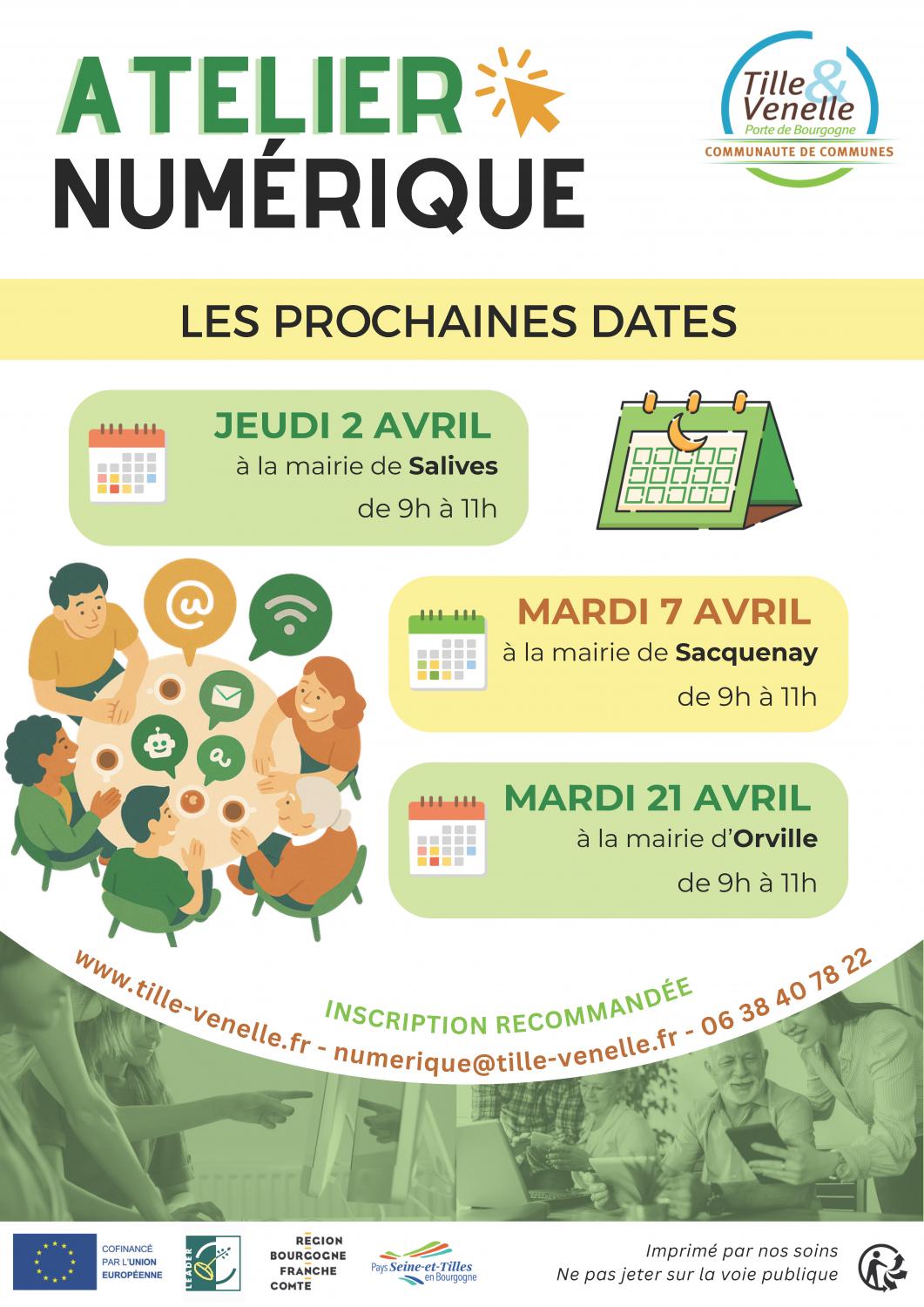 Affiche prochaines dates